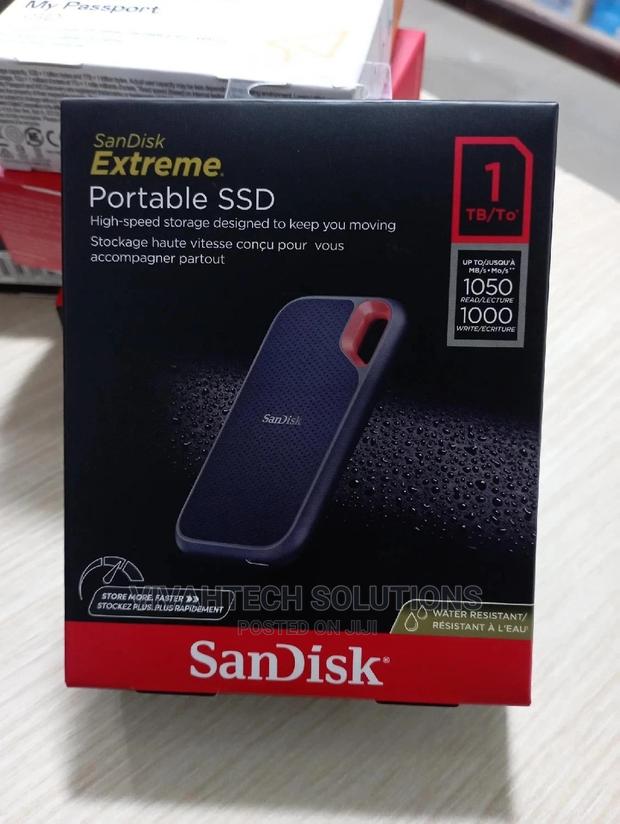 Sandisk Extreme 1TB High-speed Storage Portable SSD (1000GB)
