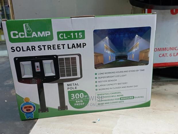 Cclamp 300W Solar Street Light - thumbnail 3