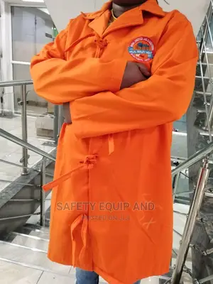 Orange Dust Coats/Twirl Material