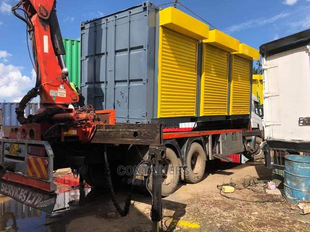 Shipping Container Stalls Ideas and Implementation - main view