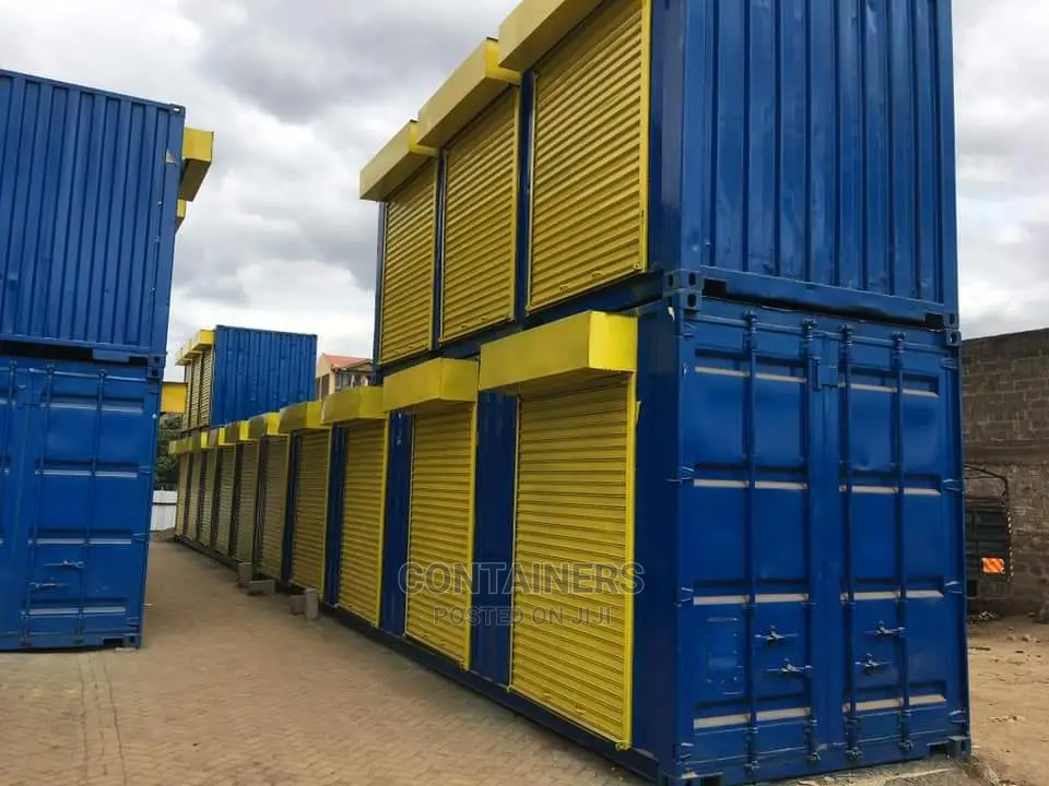 Container Stall Units to Form a Shopping Mall Available