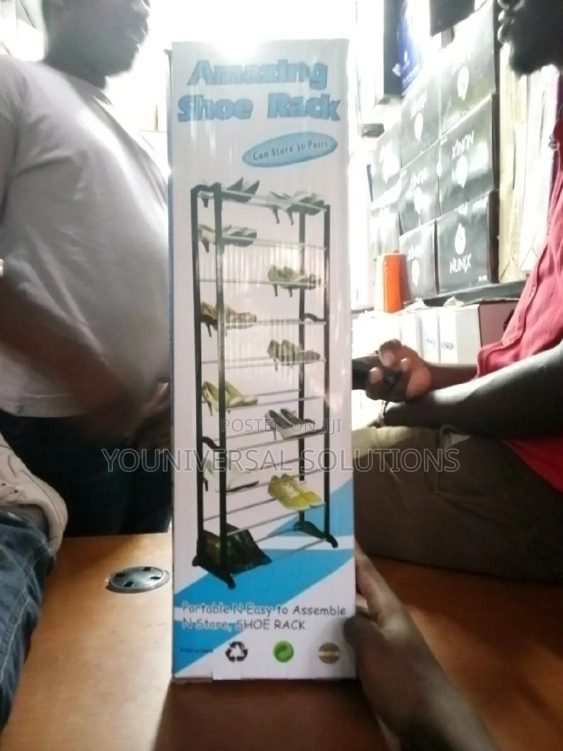 Amazing Tv-10 Portable Shoe Rack.