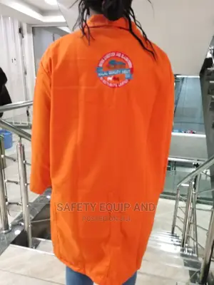 Orange Twirl Dustcoat