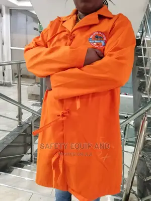 Orange Twirl Dustcoat