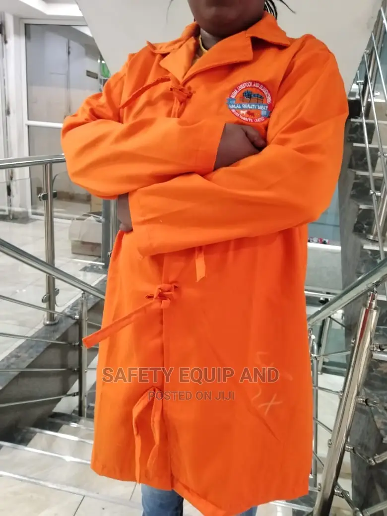 Orange Twirl Dustcoat