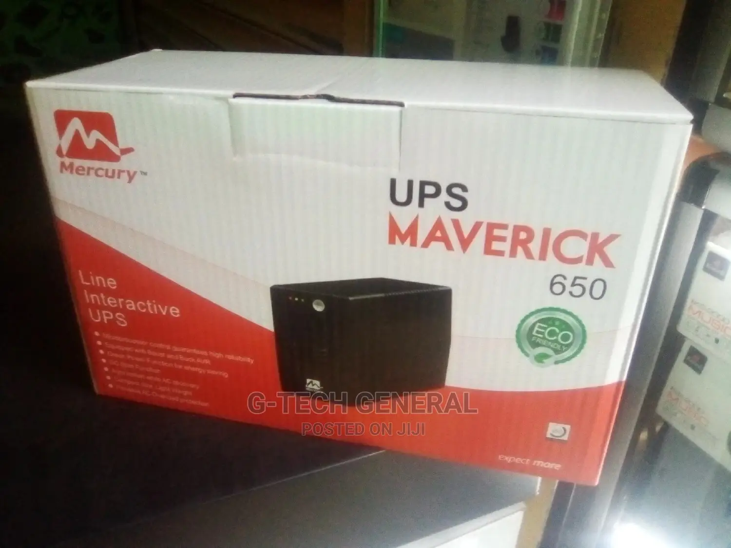 Brand New Mercury Maverick 650VA Line Interactive Ups.