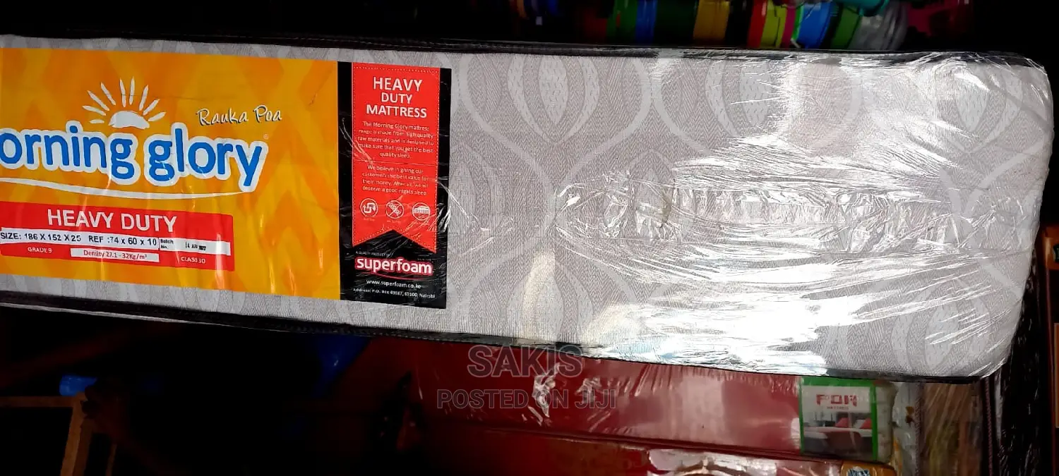 Six by Six Feet (King) 10" Mattresses. Heavy Duty Furnished