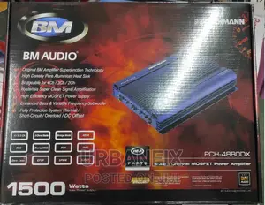 Boschmann 1500 Watts 4 Channel Amplifier