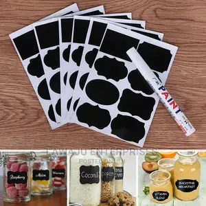 80pcs Jar Labels Stickers Container Labels