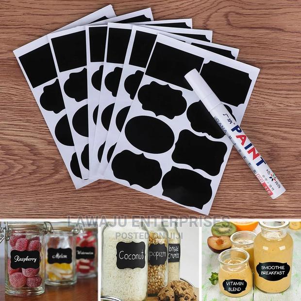80pcs Jar Labels Stickers Container Labels - main view