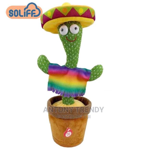 Dancing Cactus Plush Toy - main view
