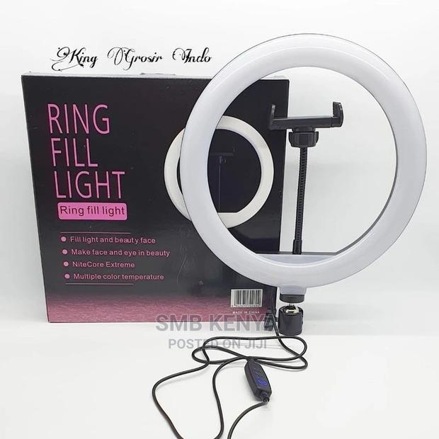 Ring Fill Light 10inch Dimmable With Stand