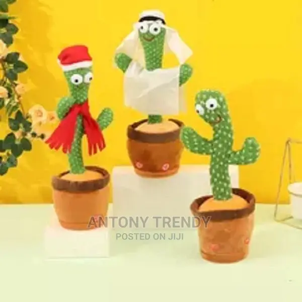 Lovely Talking Toy Dancing Cactus Doll .