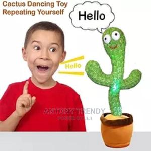 Amazing Dancing Cactus Toy Electronic Plush Toy. - thumbnail 2