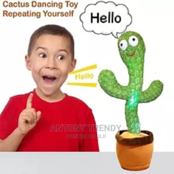 Amazing Dancing Cactus Toy Electronic Plush Toy. - main view
