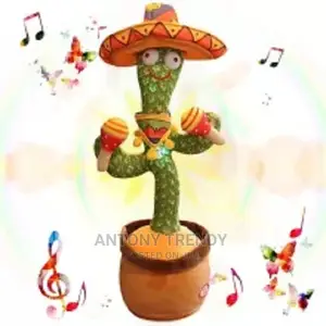 Dancing Cactus Electron Plush Toy.