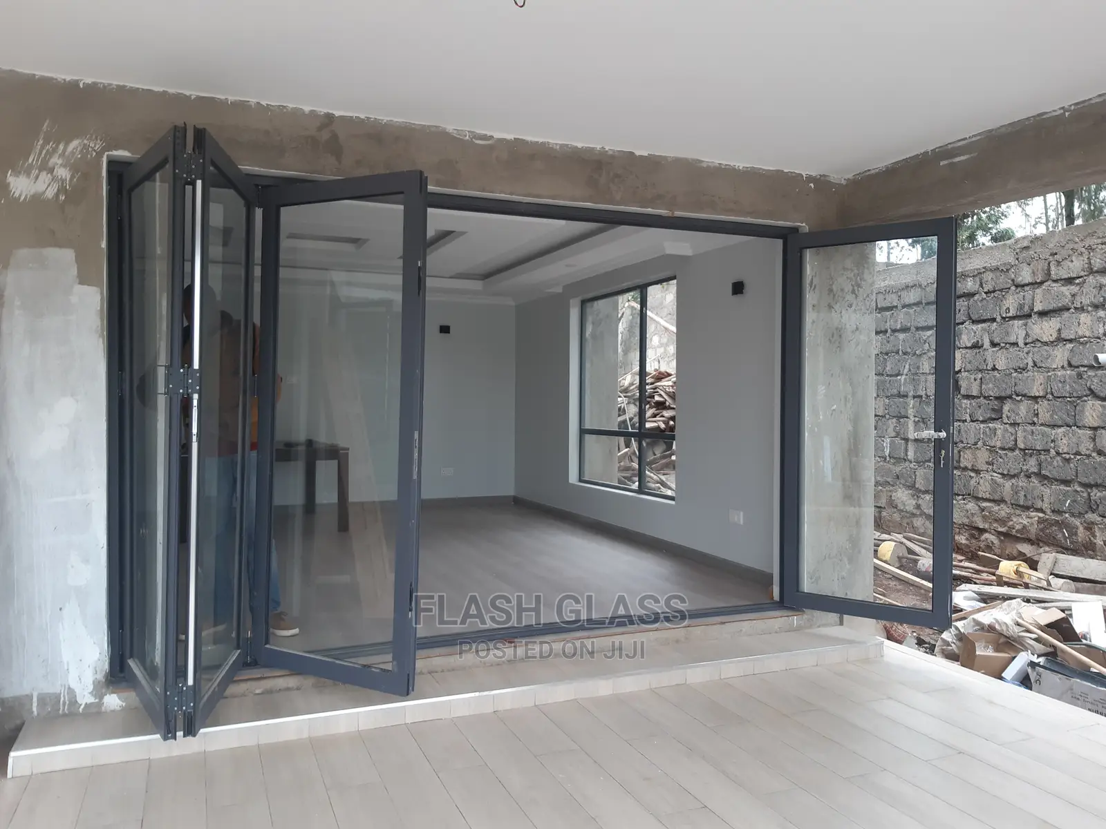 Aluminum Exterior Bi-Folding Door
