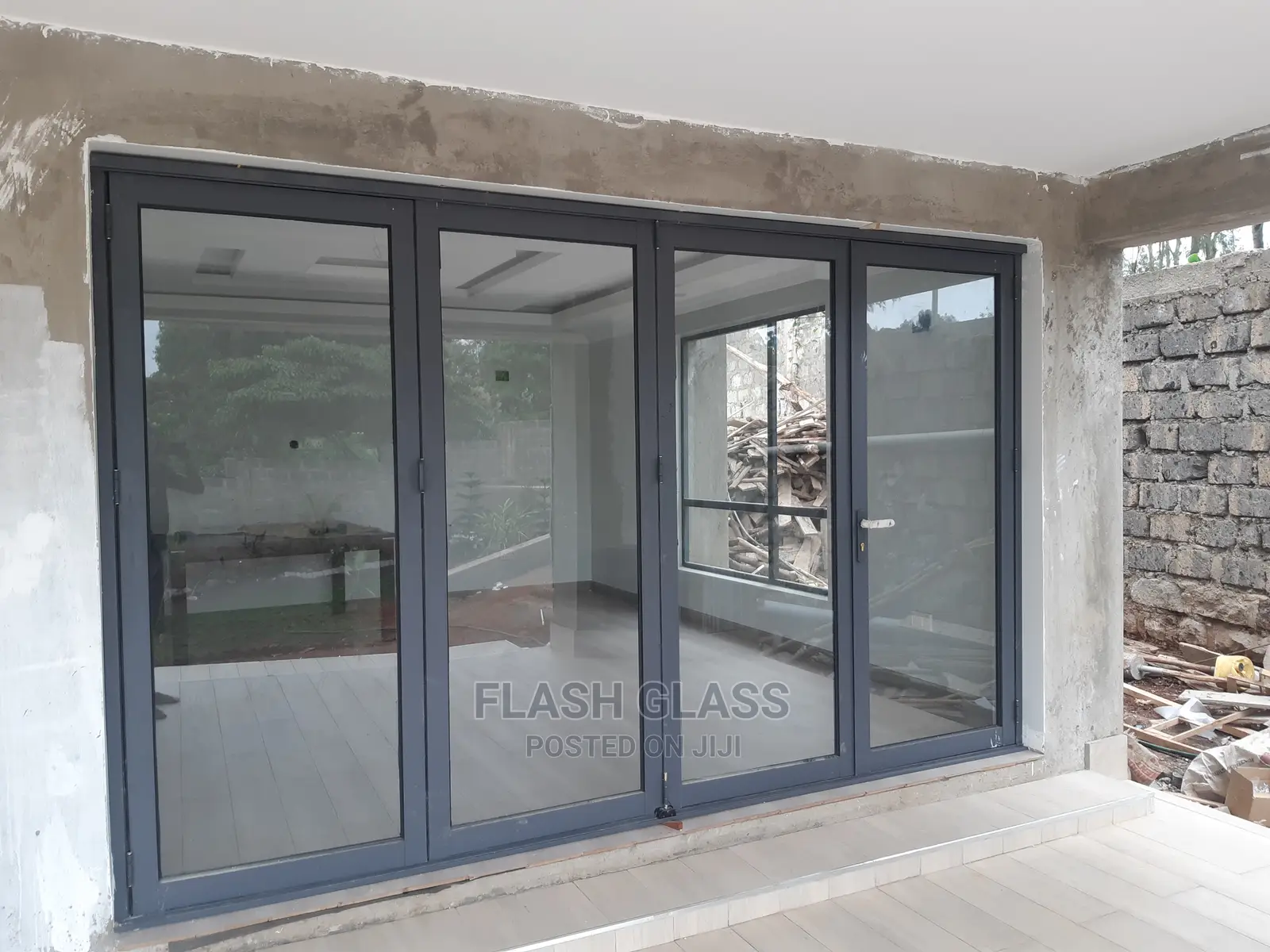 Aluminum Exterior Bi-Folding Door