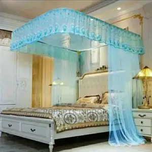 Blue 4*6 2 Stand Mosquito Net
