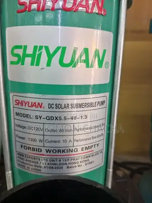 Shiyuan 3inch DC Solar Submersible Pump