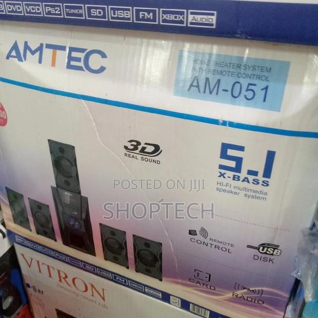 5.1 Ch Amtec Multimedia Speaker System Woofer. - main view