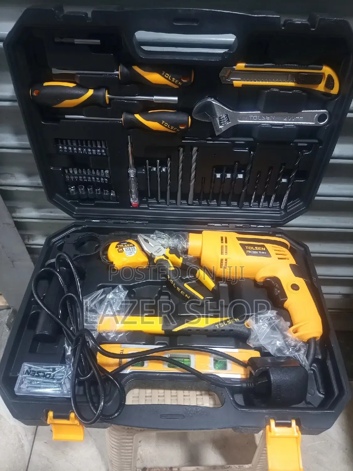 Tolsen Drillset/Toolbox
