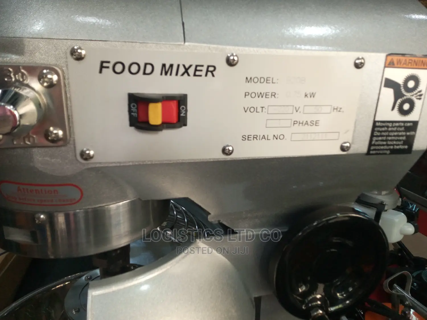 Food Mixer Kitchen Equipment Bakery Electric Mixing Machine