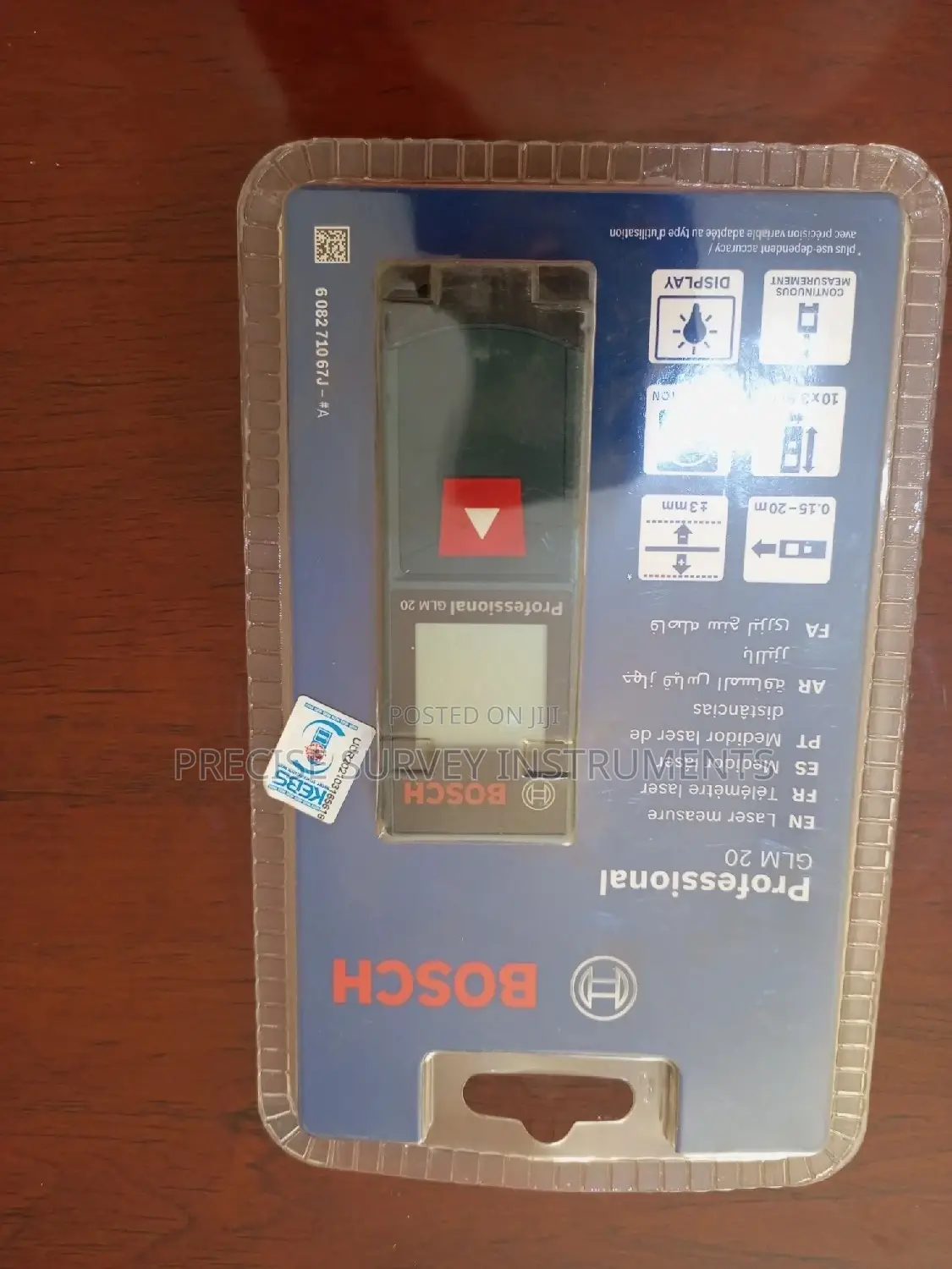 Laser Distance Meter 20m Range