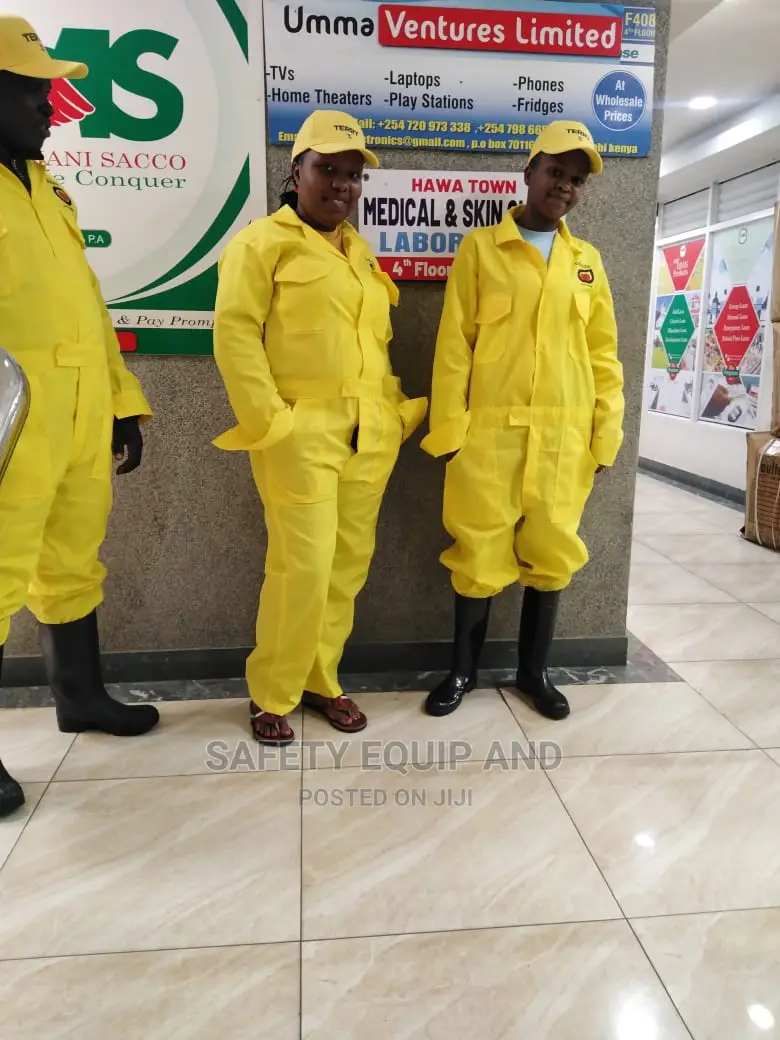 Branded Overalls/Yellow