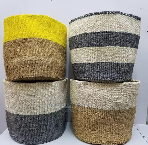Sisal Woven 10" Baskets - thumbnail 7