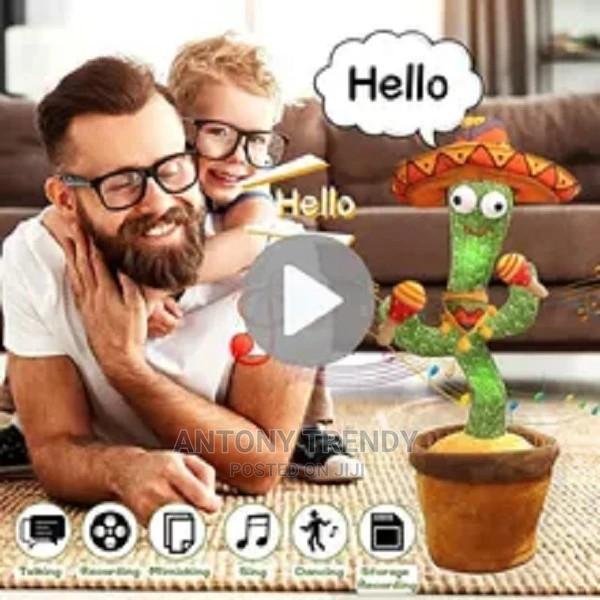 Dancing Cactus Repeat Talking Toy Electronic Plush Toys.