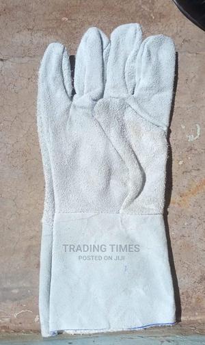 Leather Industrial Gloves - main view
