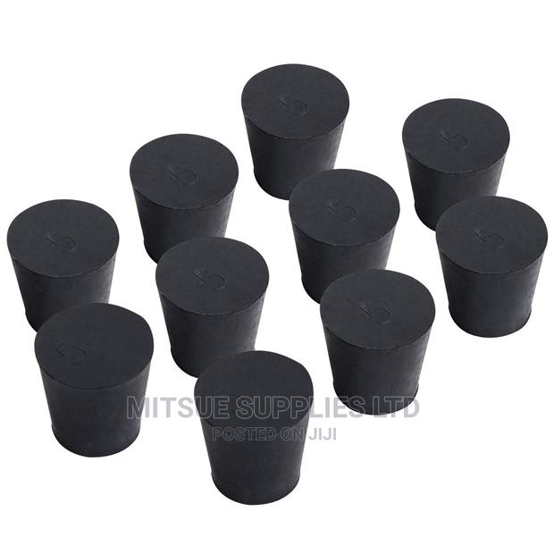 A Set of 100 Ribber Stoper for Test Tube