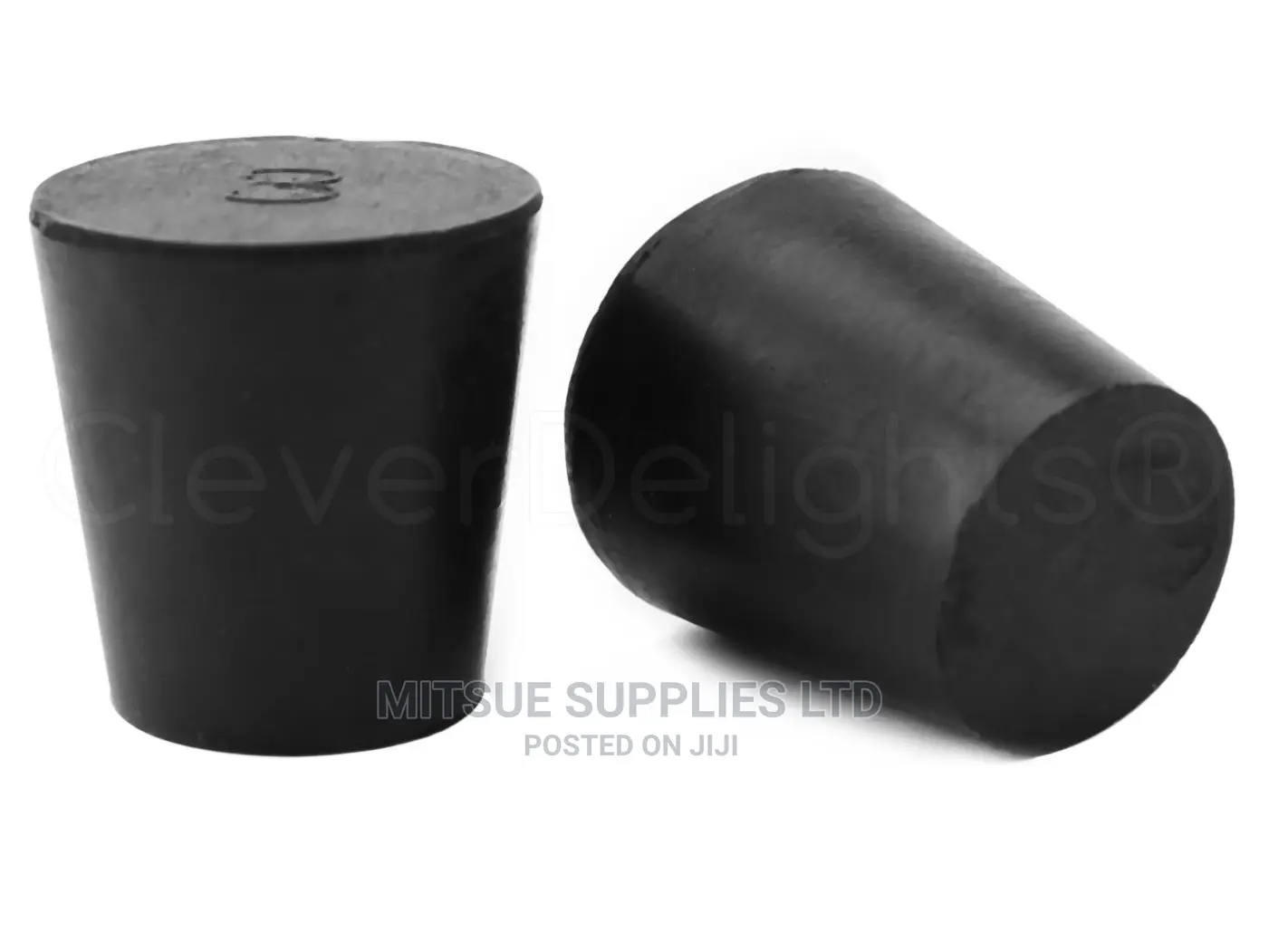 A Set of 50 Rubber Stopper for Boiling Tube