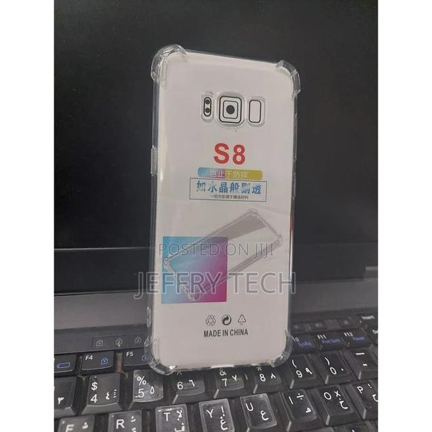 Back Defender Clear Anti Shock Case for Samsung Galaxy S8