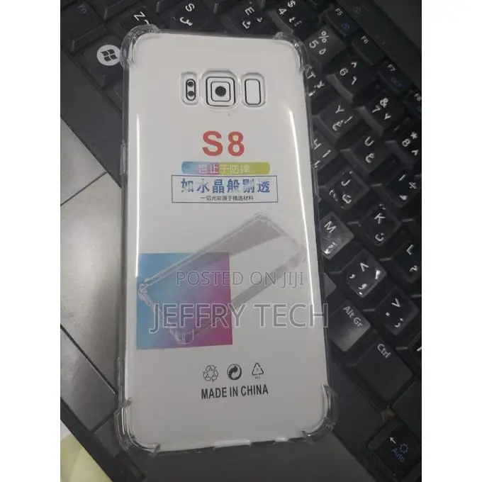 Back Defender Clear Anti Shock Case for Samsung Galaxy S8
