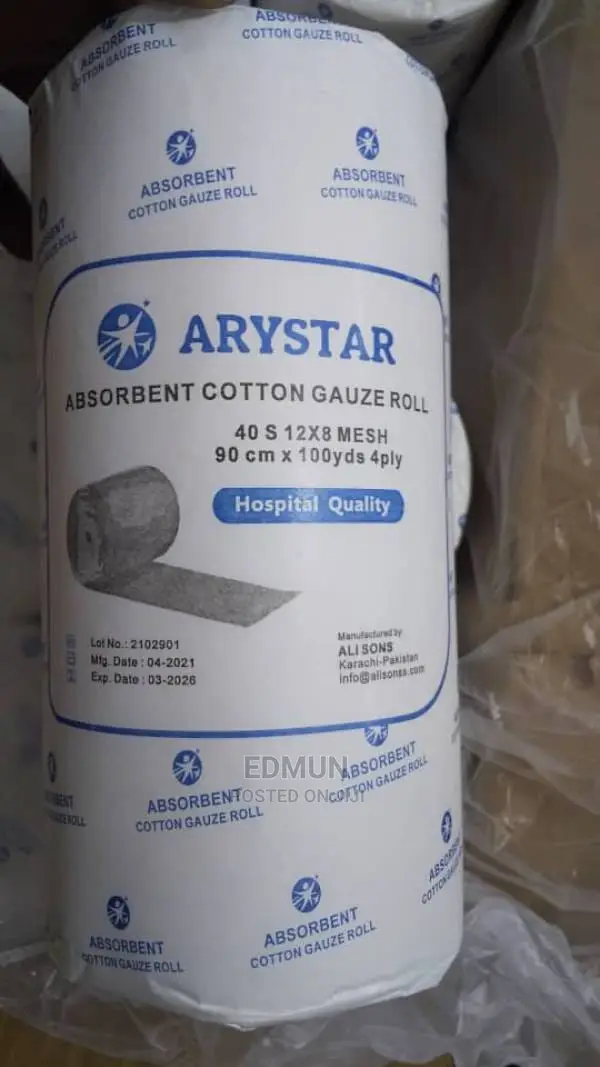 Absorbent Cotton Gauze Roll 750gms