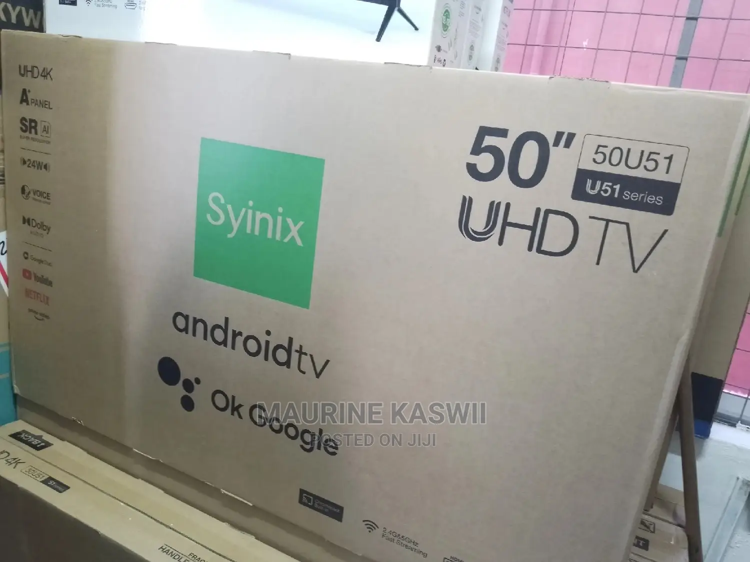 Smart Tv Syinix 55