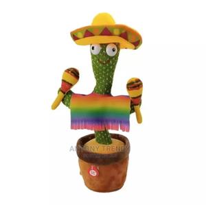 Dramatic Dancing Cactus Plush Toy - thumbnail 2