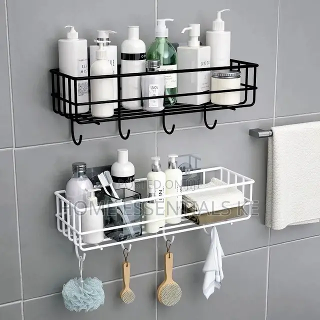 *Wall Mounted Bathroom Shelves, Floating Shelf, Shower Caddy