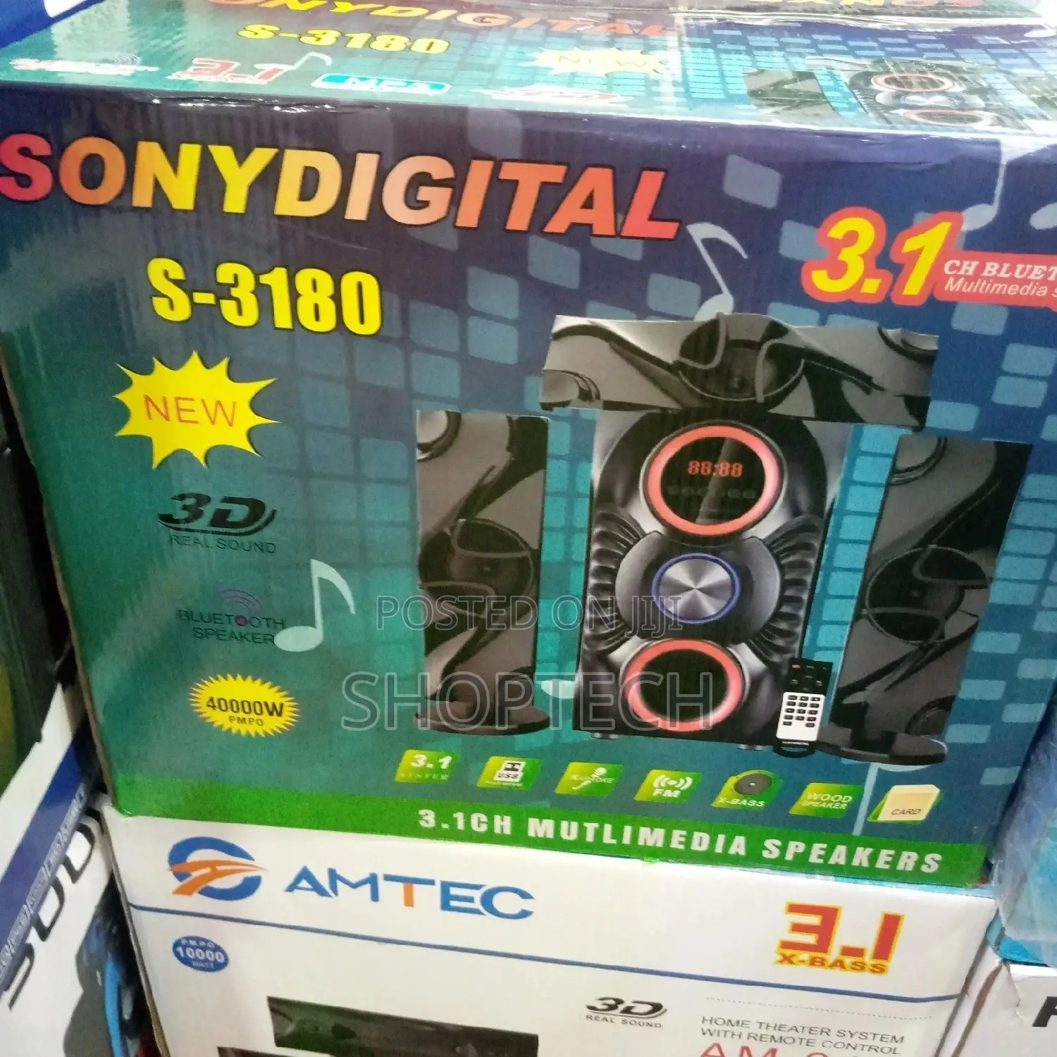 3.1ch Sony Digital Subwoofer With Bluetooth.