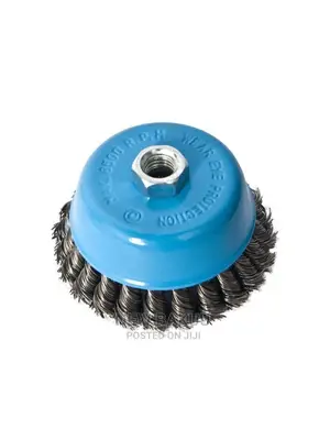 Fixtec Wire Brush Steel Roall Wire Cup Brush With Nut