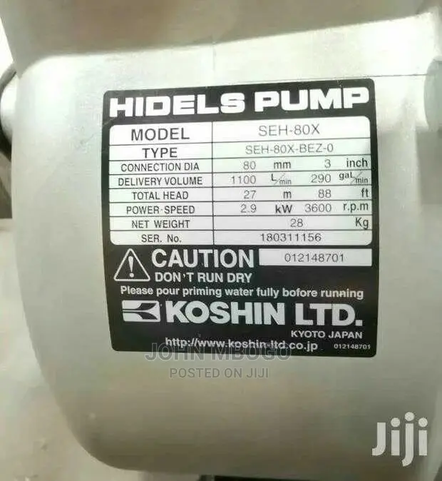 Koshin Water Pump