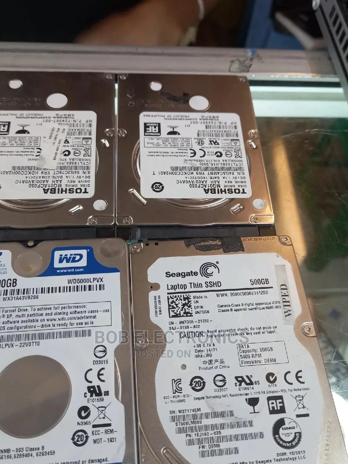 Slim 500GB Internal Laptop Hard Disk (With Warranty)