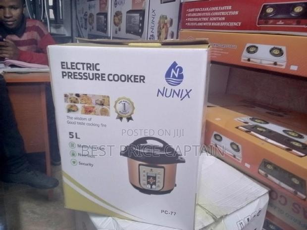 Nunix 5litres Pc-77 Electric Pressure Cooker.