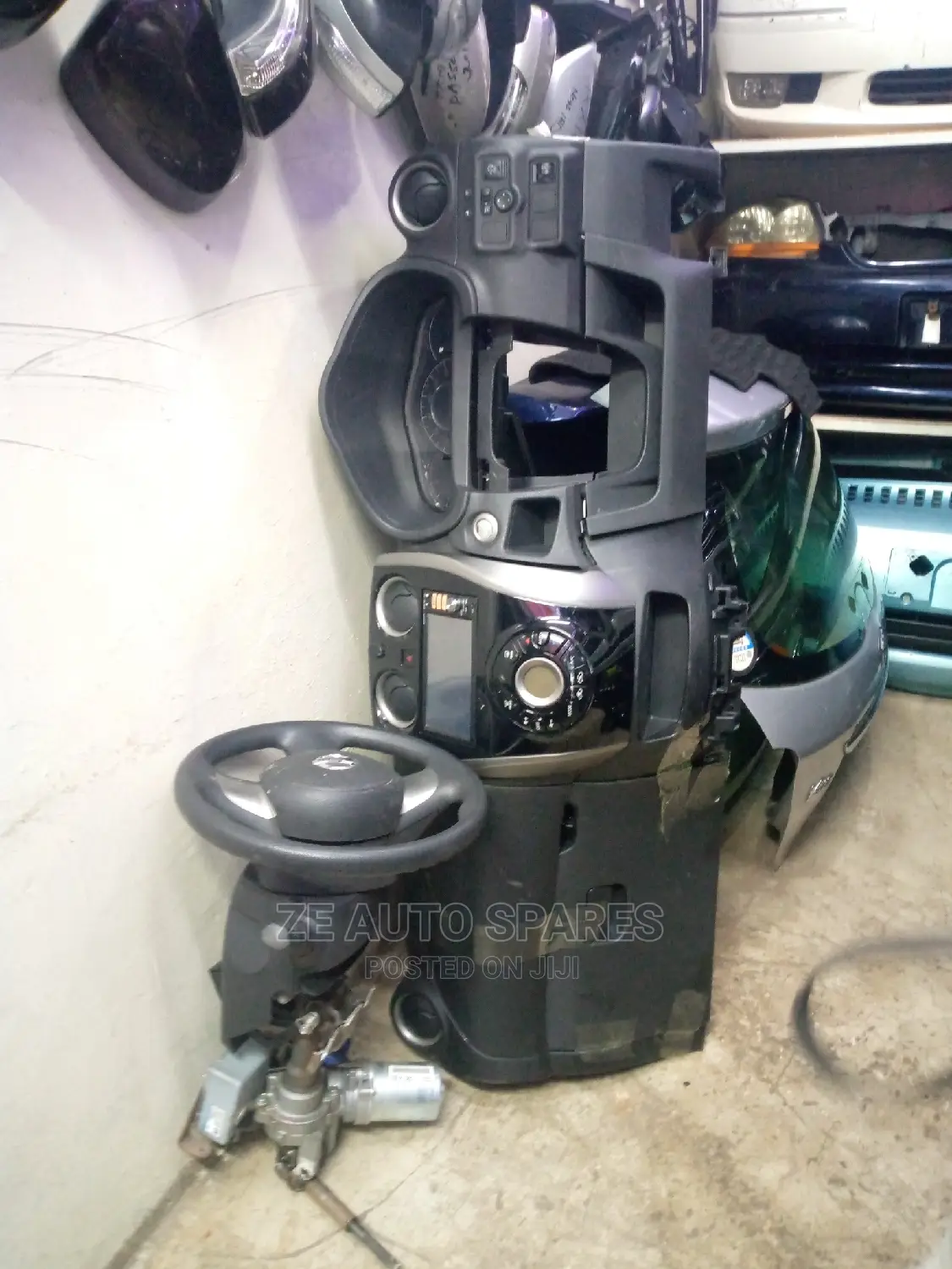 Nissan Note 2010 Complete Dashboard With Steering Wheel