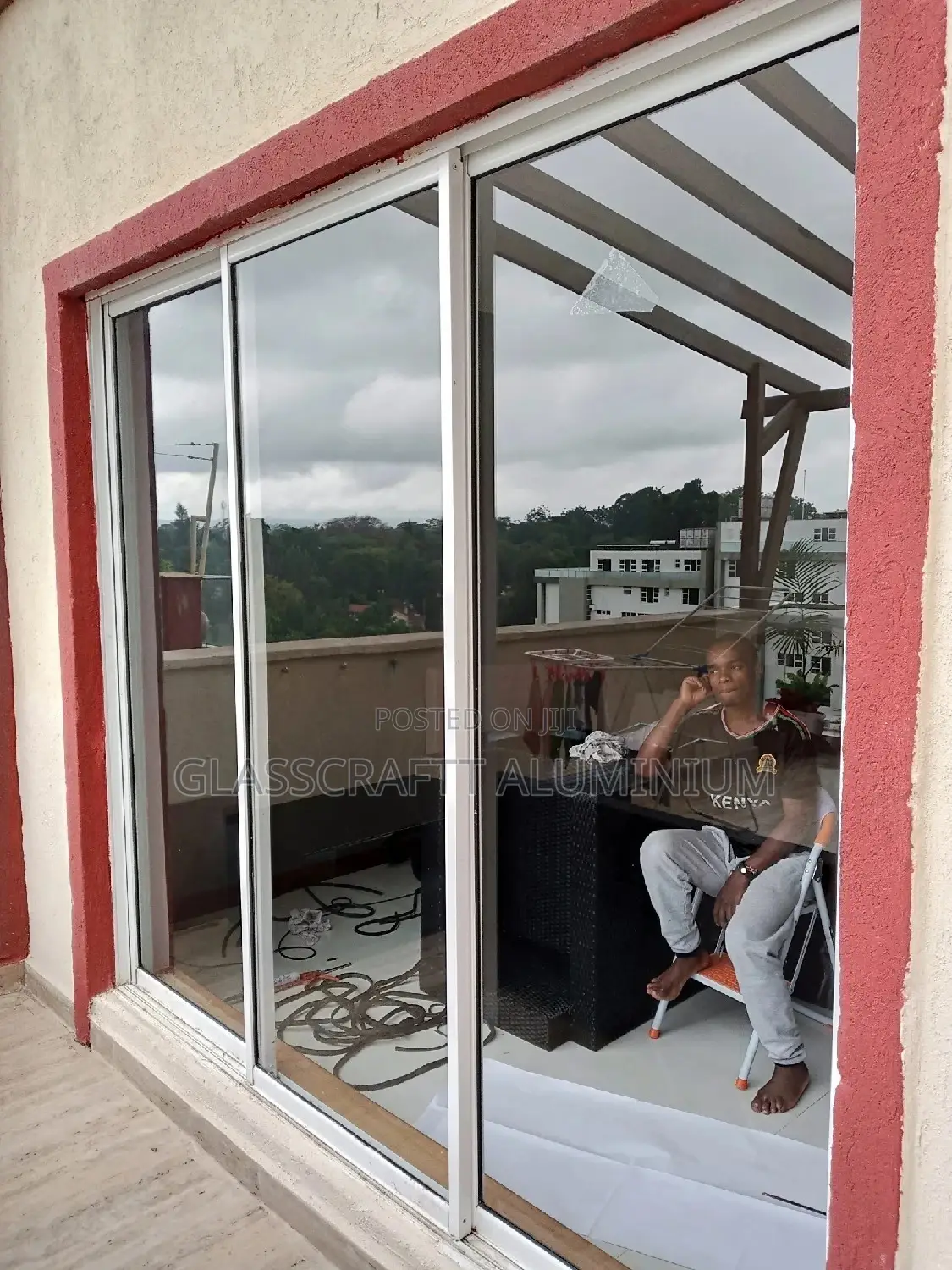 Clear Sliding Aluminum Window