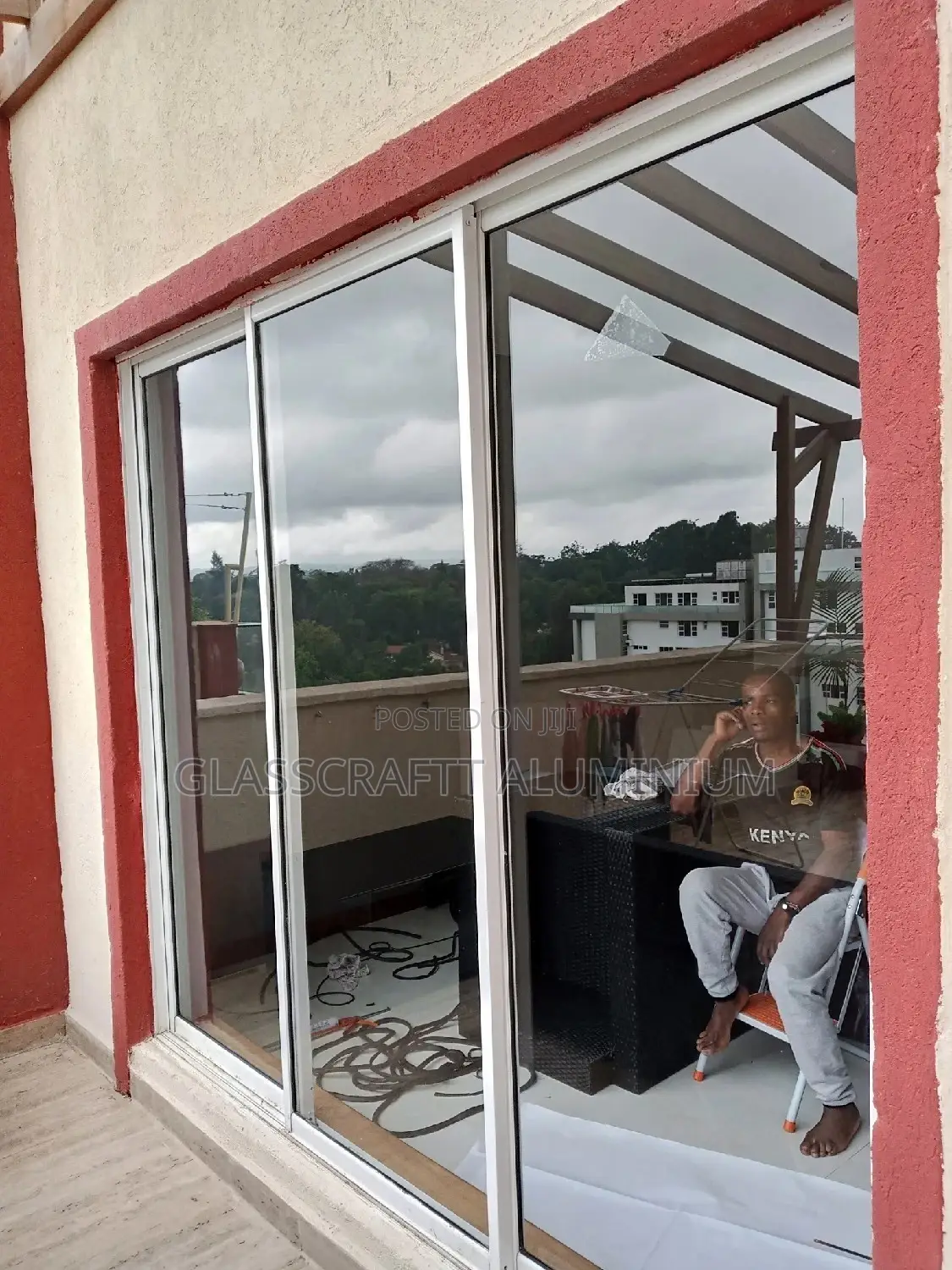 Clear Sliding Aluminum Window