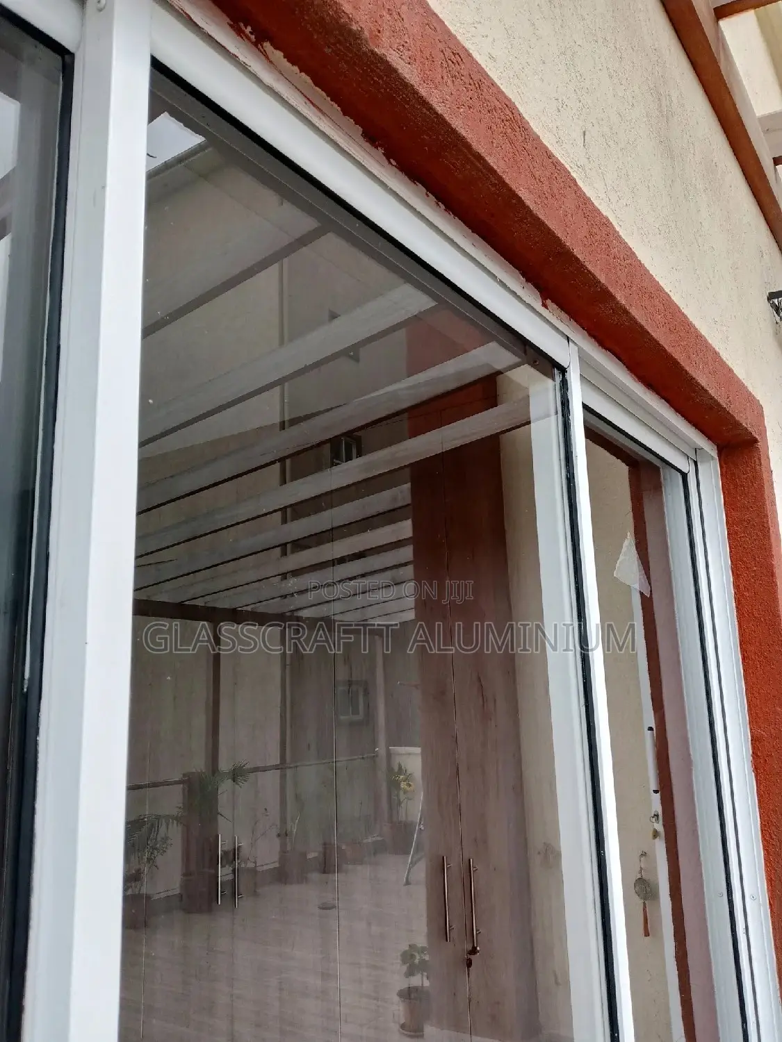 Clear Sliding Aluminum Window