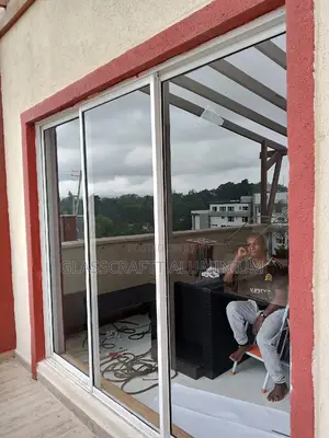 Clear Sliding Aluminum Window